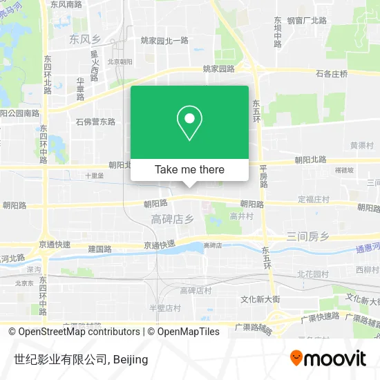 世纪影业有限公司 map