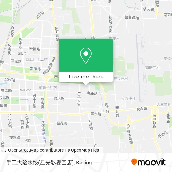 手工大陷水饺(星光影视园店) map