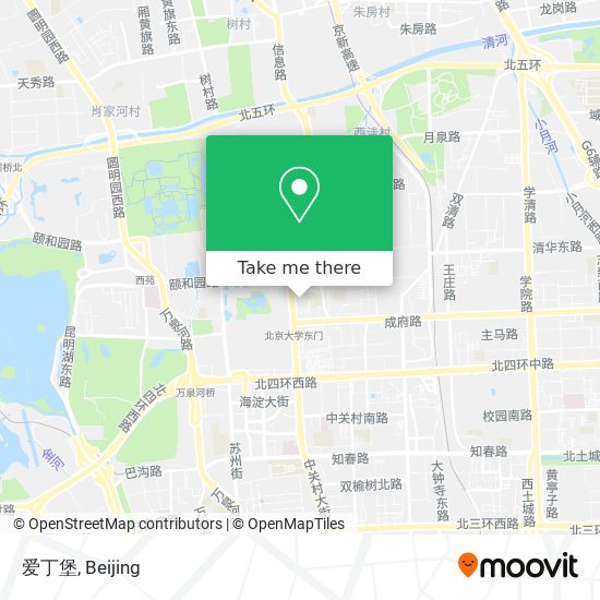 爱丁堡 map