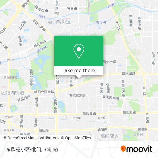 东风苑小区-北门 map