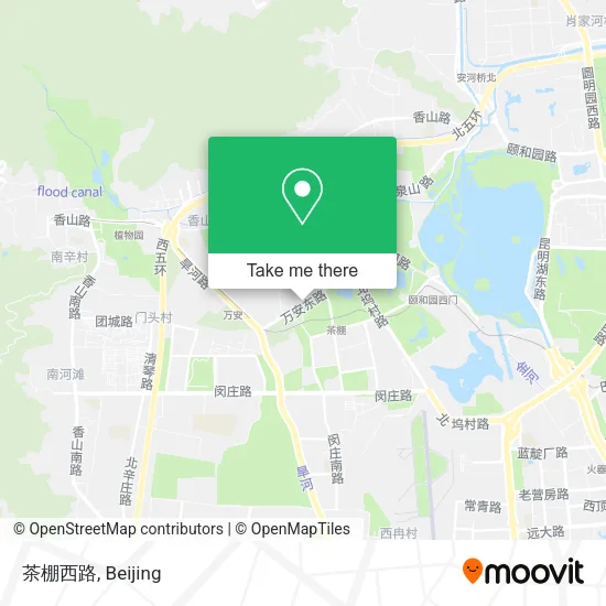 茶棚西路 map