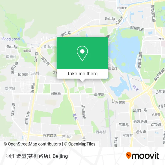 羽汇造型(茶棚路店) map