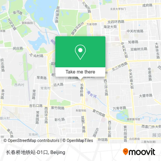 长春桥地铁站-D1口 map