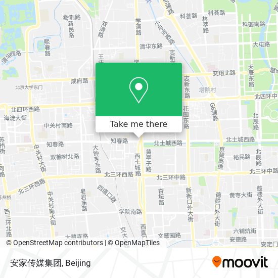 安家传媒集团 map