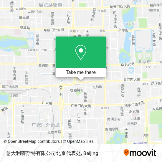意大利森斯特有限公司北京代表处 map