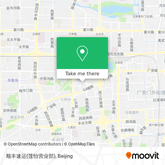 顺丰速运(莲怡营业部) map