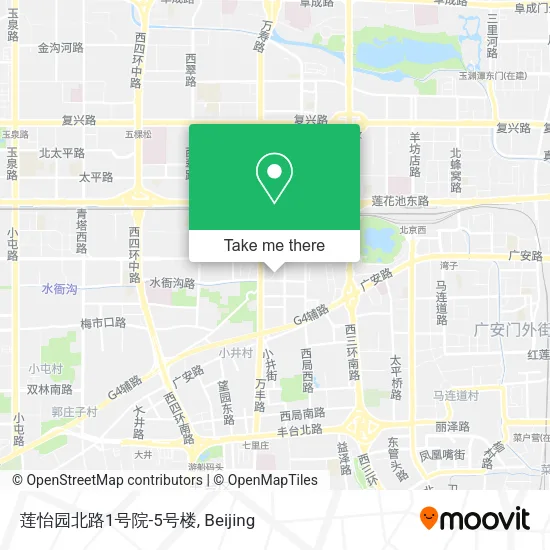 莲怡园北路1号院-5号楼 map