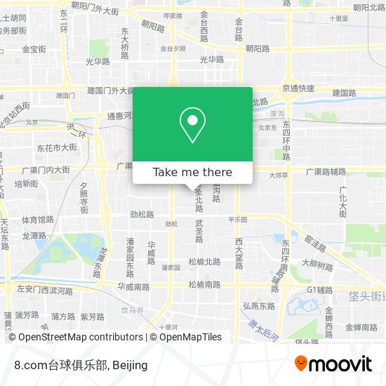 8.com台球俱乐部 map