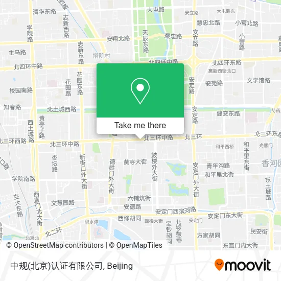 中规(北京)认证有限公司 map
