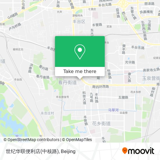 世纪华联便利店(中核路) map