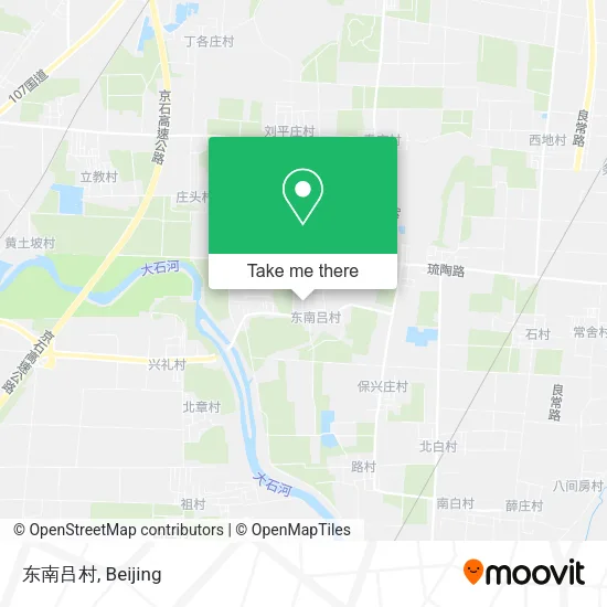 东南吕村 map