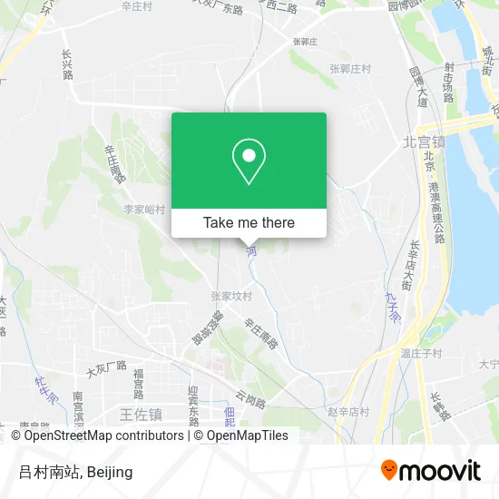 吕村南站 map