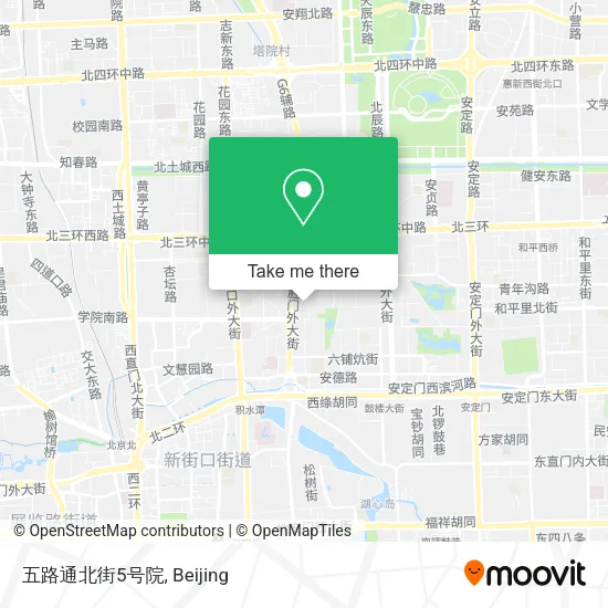 五路通北街5号院 map