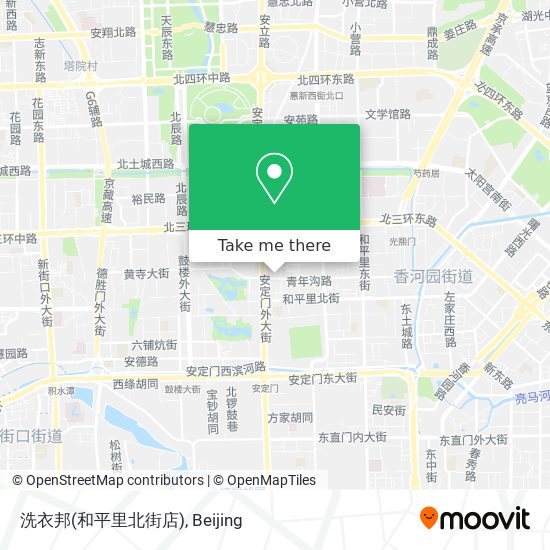 洗衣邦(和平里北街店) map