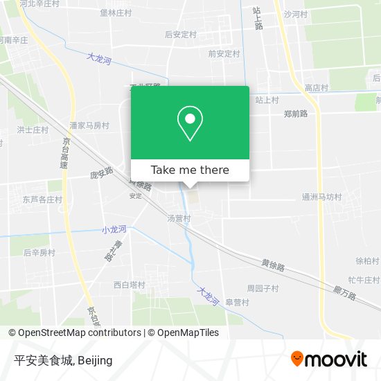 平安美食城 map