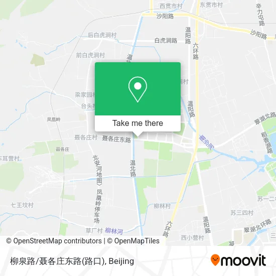 柳泉路/聂各庄东路(路口) map