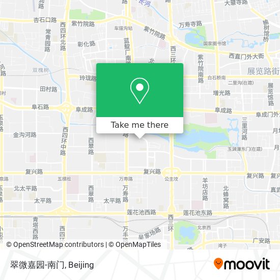 翠微嘉园-南门 map