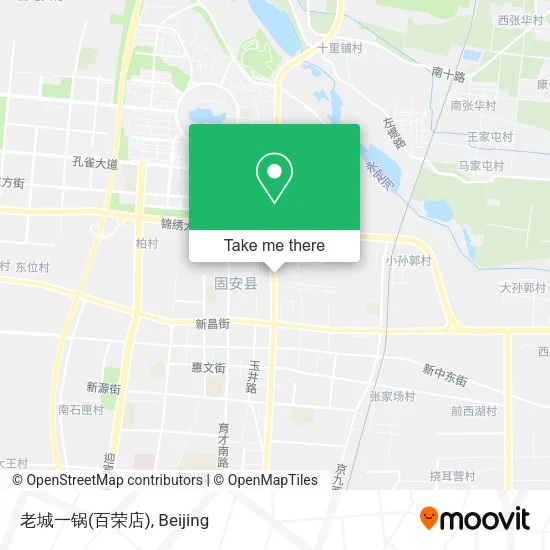 老城一锅(百荣店) map