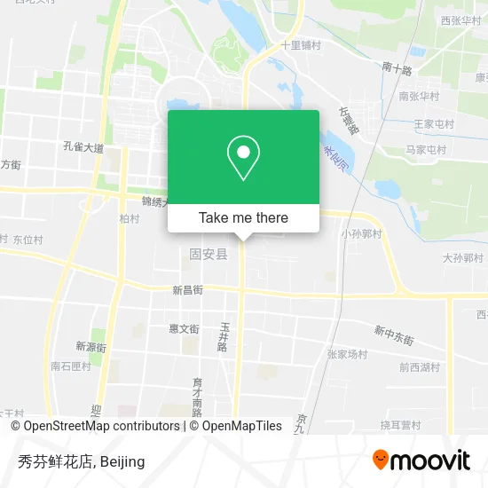 秀芬鲜花店 map