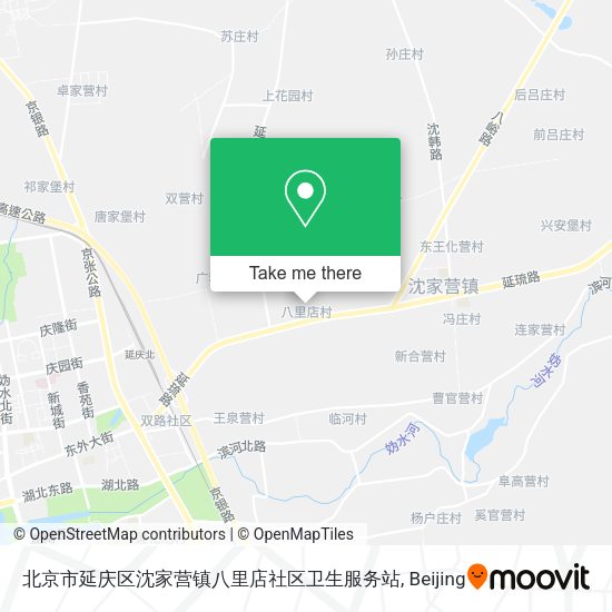 北京市延庆区沈家营镇八里店社区卫生服务站 map