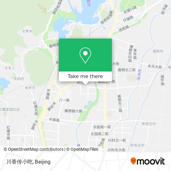 川香传小吃 map