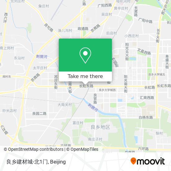 良乡建材城-北1门 map