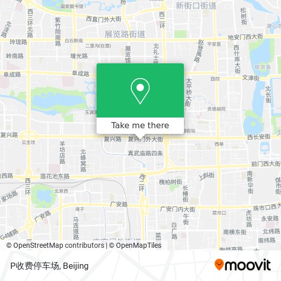 P收费停车场 map