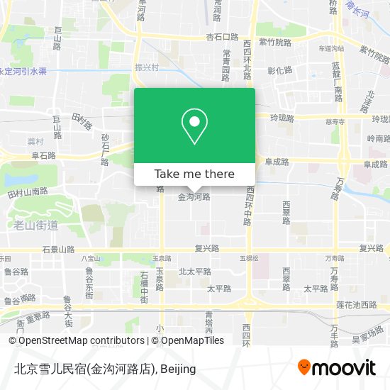 北京雪儿民宿(金沟河路店) map