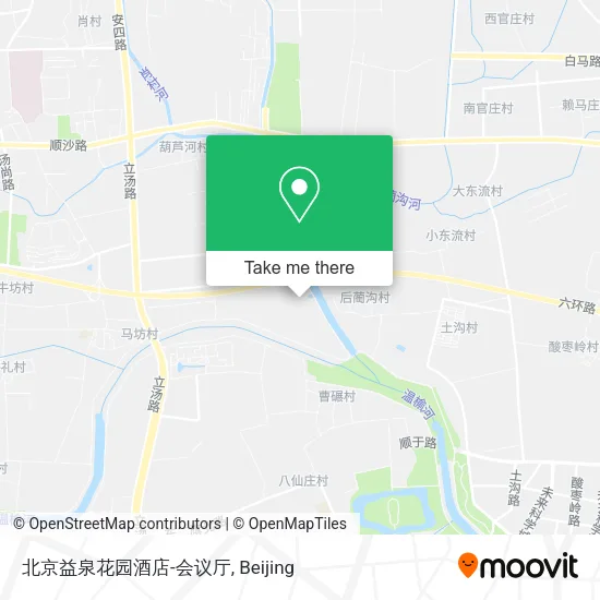 北京益泉花园酒店-会议厅 map