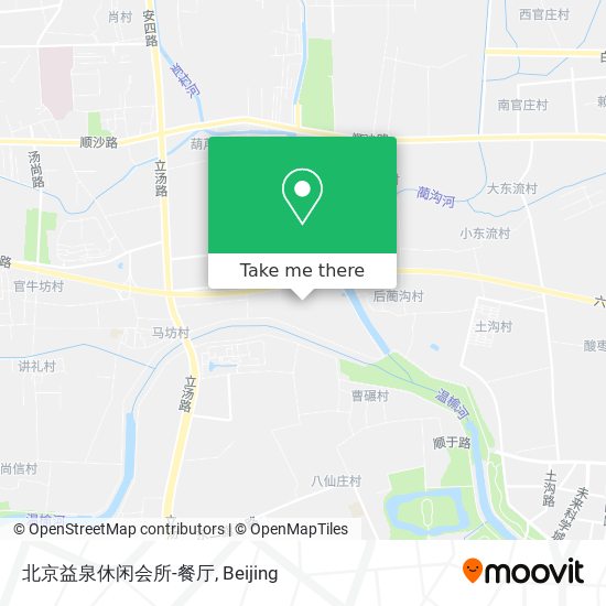 北京益泉休闲会所-餐厅 map