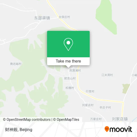 财神殿 map