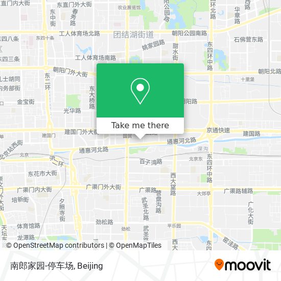南郎家园-停车场 map