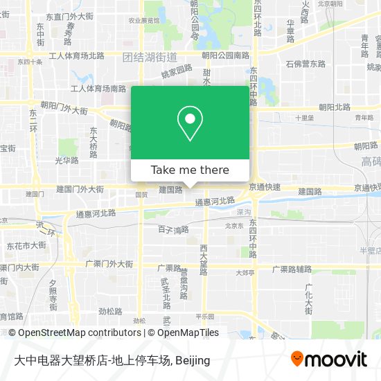 大中电器大望桥店-地上停车场 map