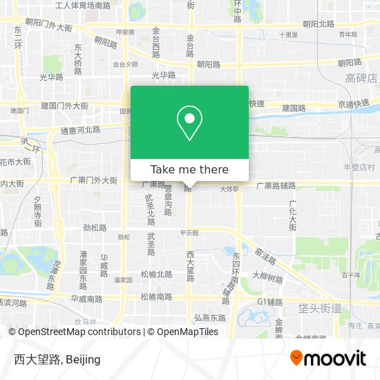 西大望路 map