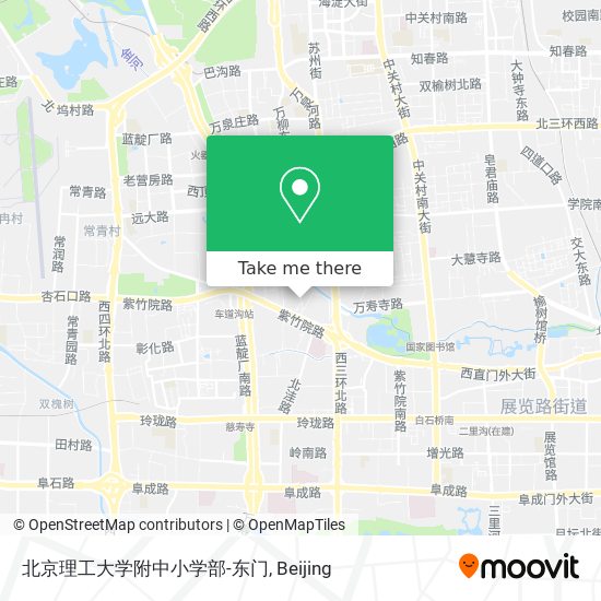 北京理工大学附中小学部-东门 map