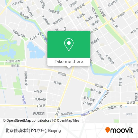 北京佳动体能馆(亦庄) map