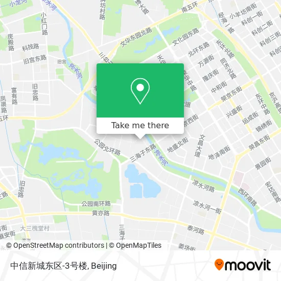 中信新城东区-3号楼 map