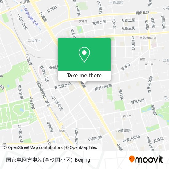 国家电网充电站(金榜园小区) map