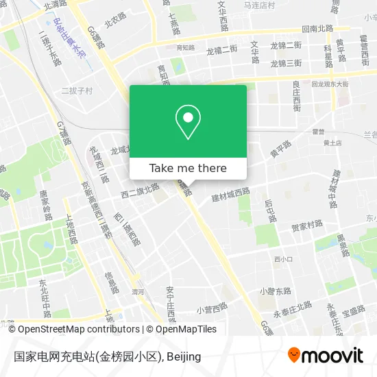 国家电网充电站(金榜园小区) map