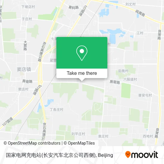 国家电网充电站(长安汽车北京公司西侧) map
