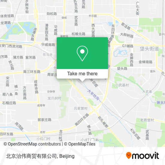 北京治伟商贸有限公司 map