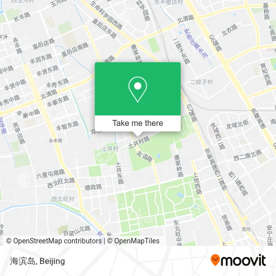 海滨岛 map