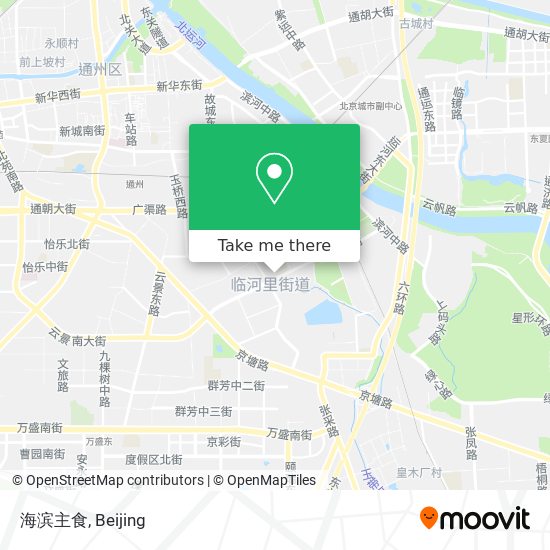 海滨主食 map