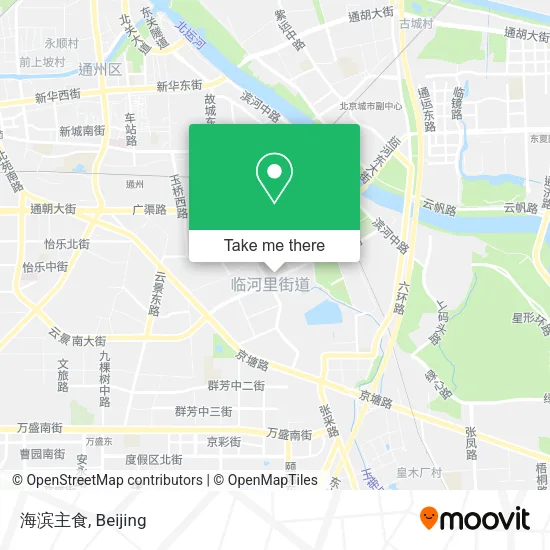 海滨主食 map
