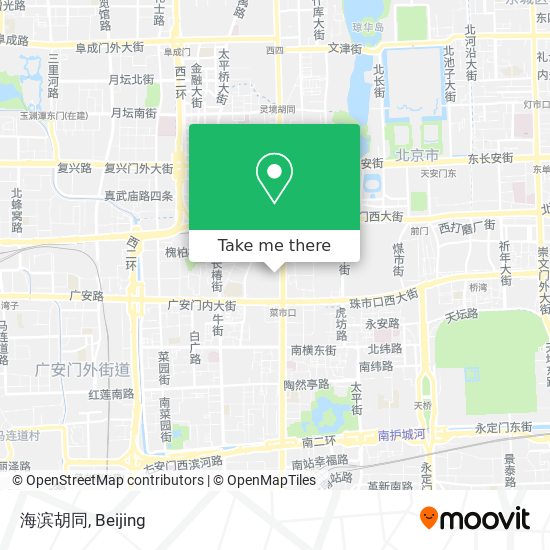 海滨胡同 map
