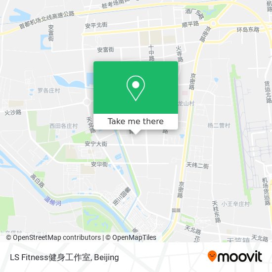 LS Fitness健身工作室 map