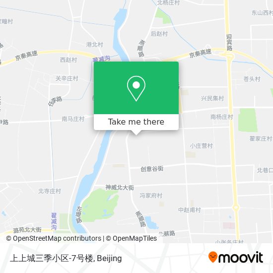 上上城三季小区-7号楼 map