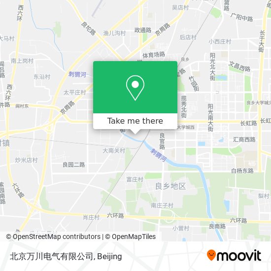 北京万川电气有限公司 map