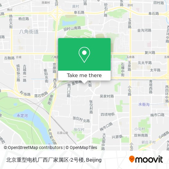 北京重型电机厂西厂家属区-2号楼 map
