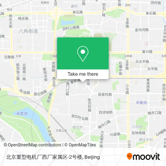 北京重型电机厂西厂家属区-2号楼 map